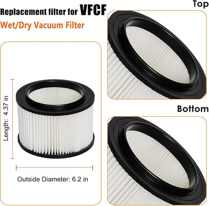Universal VFCF Replacement Washable Filter fits Vacmaster 4 Gallon VFB511B 0201 - Image 2