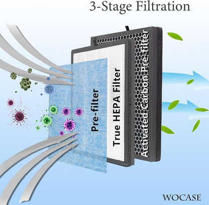 AP1002 H13 True HEPA Replacement Filter, Compatible - Image 2