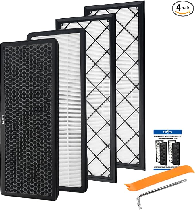 Compatible with Tesla Model Y 2020-2025 Juniper Intake Cabin Air Filter by Falnova
