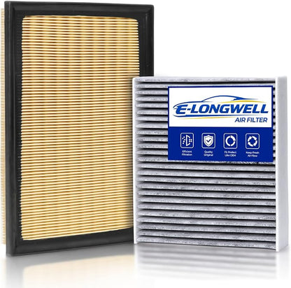 Cabin & Engine Air Filter Kit for 2013-2018 Avalon 2.5L by E-LONGWELL