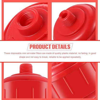 4 Pieces Disposable Mini Air Water Filters Disposable Spray Gun Filter - Image 3