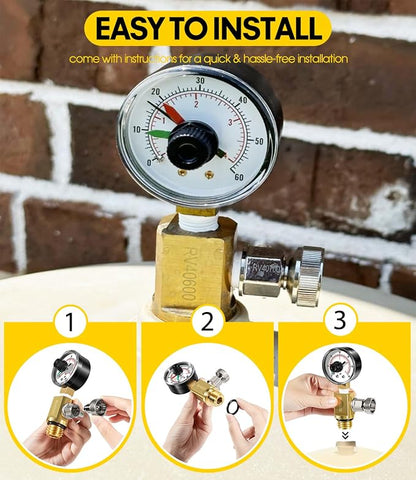 98209800 High Flow Manual Relief Valve/Air Relief Manual Valve Assembly - Image 7