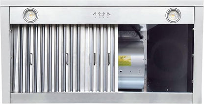 CT Copper Tailor Sloped Copper Vent Hood Island Mount, 610 CFM Exhaust Fan - Image 9