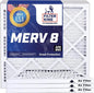 Filter King 29.5x35.5x2 Air Filter | 4-PACK | MERV 8 HVAC Pleated A/C Furnace by FilterKing
