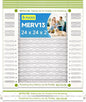 24x24x2 Air Filter AC Furnace MERV 13 Comparable by Unknown