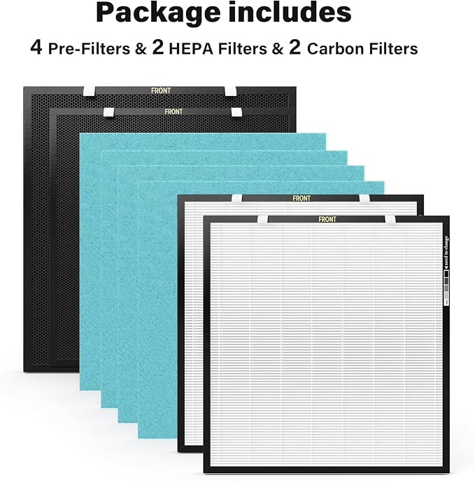 2 Set RFM80 Replacement Filter Compatible - Image 4