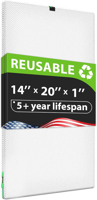 Reair 14x20x1 Air filter, Washable and Reusable Air Filter 14x20x1 by Reair