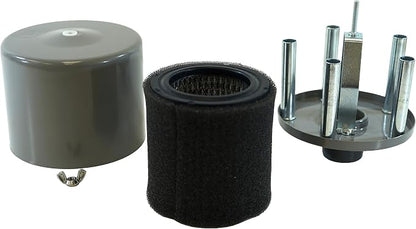 Replacement Carbon Steel 1.5" MNPT Air Intake Filter Assembly - Image 3