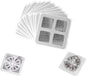 Disposable Floor Drain Sticker, Hair Drain Catcher, Shower Drain Square Mesh by YCSSSD