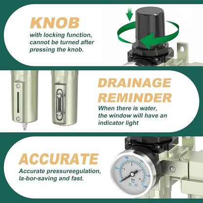 Industrial Grade 3-Stage Air Drying System, 3/4" NPT - Image 3
