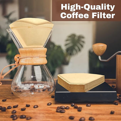 Teling 1200 Count Coffee Filter #2, cone Filters Bulk Disposable Natural Paper - Image 5