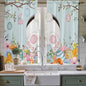 Easter Bunny Window Curtains 63 Inch Long 2 Panel Set, Rod Pocket Bedroom by Unknown