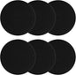 6 Pack Charcoal Filters for Compost Bucket, 7.25 inch Round Activated Carbon by Unknown