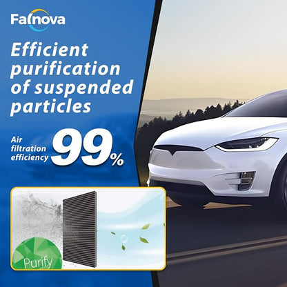 Compatible with Tesla Model X 2015-2020 Cabin Air Filter Intake HEAP Filter Kit - Image 4