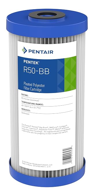 Pentair Pentek Big Blue Filter Housing and Sediment Water Filter Bundle | R50-BB - Image 4