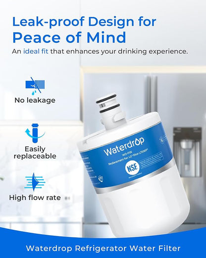 Waterdrop 5231JA2002A Refrigerator Water Filter, Replacement - Image 3