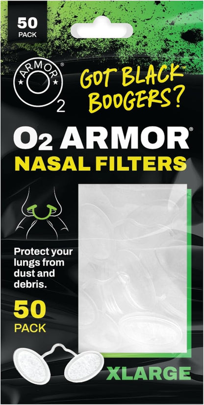 O2 Armor Nose Filters for Welders & Allergies by O2Armor
