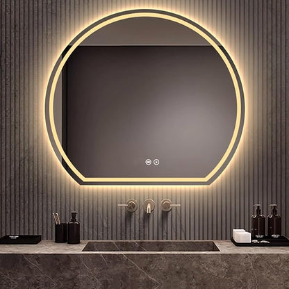 Bathroom Mirror with LED Lights, Wall Mounted Bathroom Mirrors, Bathroom - Image 7
