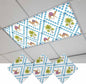 3 Pack Fluorescent Light Cover, Camels Palm Trees Light Covers by Unknown