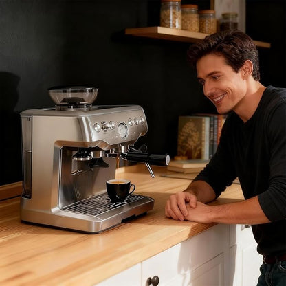 Bottomless Portafilter 58mm, 2 Ears Stainless Steel Bottomless Naked - Image 9