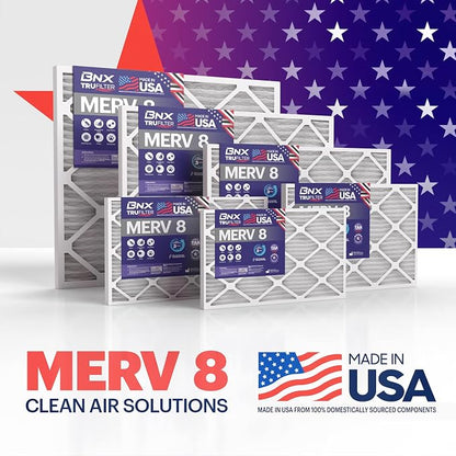 BNX 16x25x1 MERV 8 Air Filter 2 Pack - Image 7