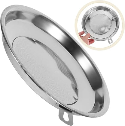Homoyoyo Stainless Steel 304 Fine Mesh Food Strainer 20cm Cooking Oil Filter - Image 9