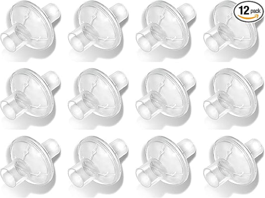 Nispira 12-Pack Universal CPAP Inline Viral Filter by Nispira