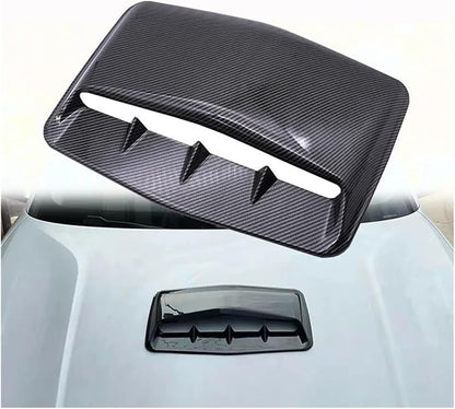 Universal Car Hood Scoop Air Flow Intake Decorative Turbo Bonnet Vent Cover - Image 3