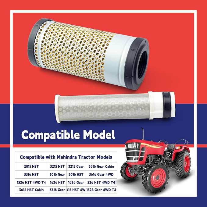 10400511200 19690531100 Inner and Outer Air Filter Element Combo Replacement - Image 3