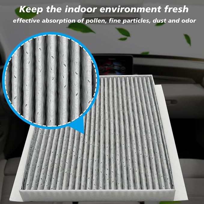 Cabin Air Filter JM2H0 Fits for 2008-11 Accent, 2007-16 Elantra, 2013-14 - Image 3
