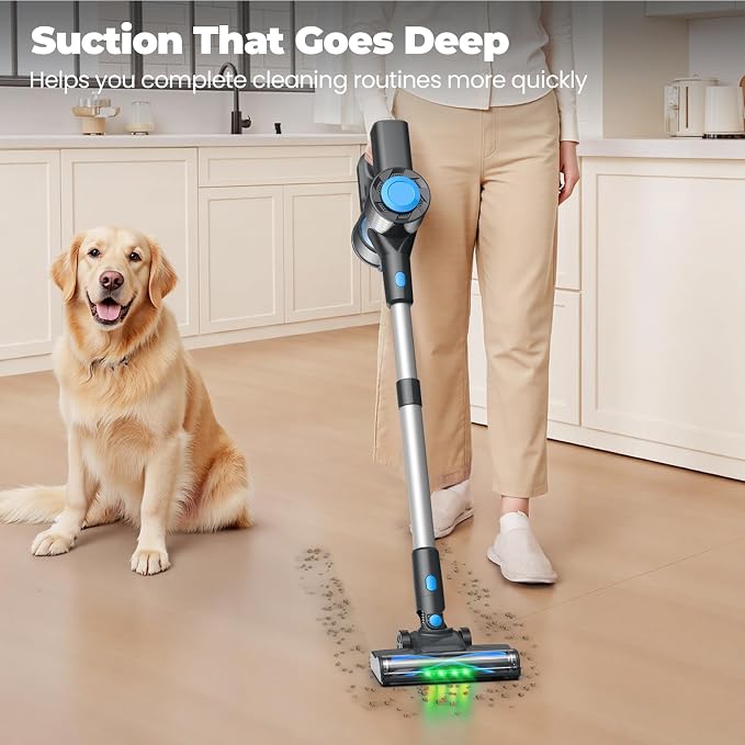 Cordless Vacuum Cleaner, Powerful Lightweight Stick Vacuum - Image 3