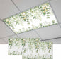 Fluorescent Light Covers for Ceiling Lights Sage Green Eucalyptus Leaves by Home+L6