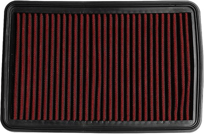 DNA Motoring AFPN-126-RD Clean Air Washable Drop In Panel Air Filter Enhance - Image 4