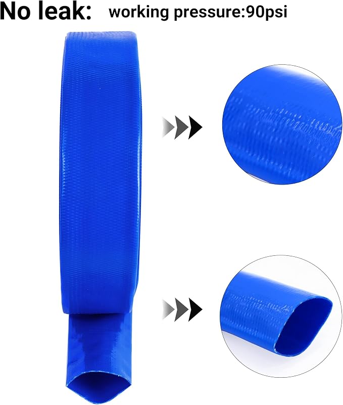 1-1/2" x 50 FT Pool Backwash Hose, - Image 4