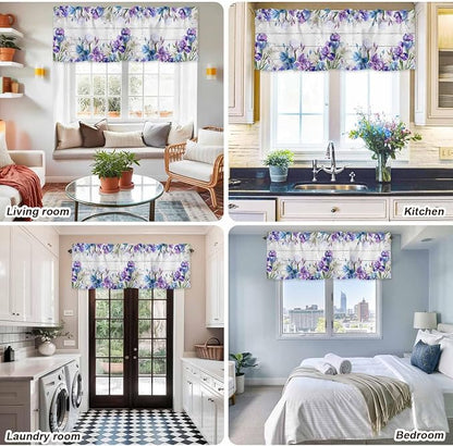 Spring Flowers Curtain Valances - Image 9