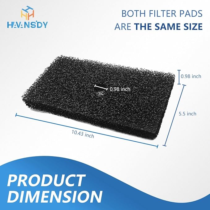 4 Sets Replacement Pond Filter Pads - Image 3