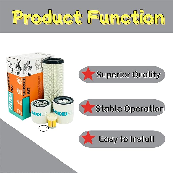 Filter Maintenance Kit TA040-93230 HH164-32430 6A320-59930 HH3A0-82623 - Image 5