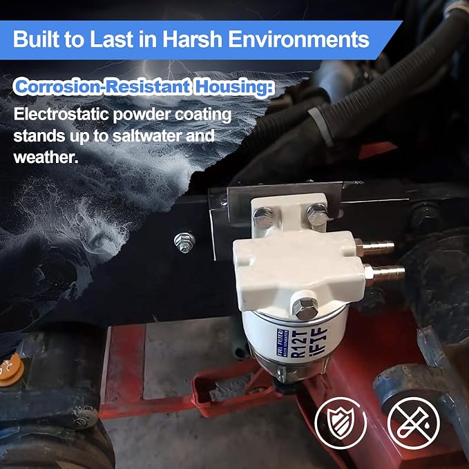 iFJF R12T Fuel Water Separator Marine Assembly - Image 9