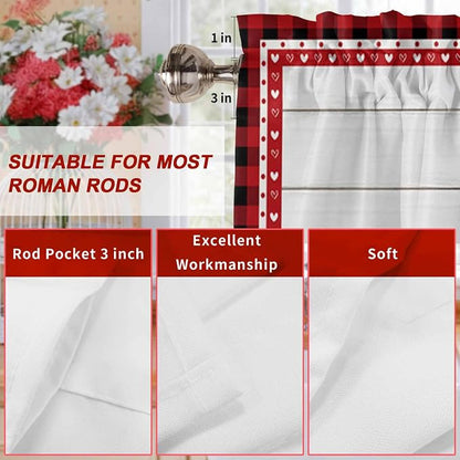 Valentine's Day Valance Curtains - Image 9