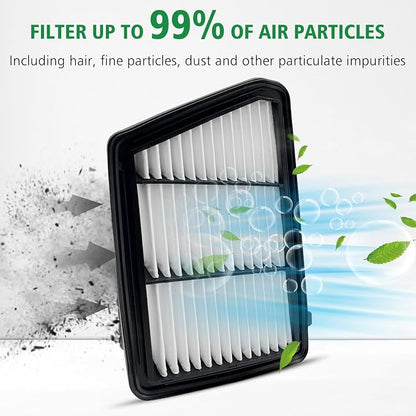 2PCS Cabin Engine Air Filter Kits Fits - Image 7