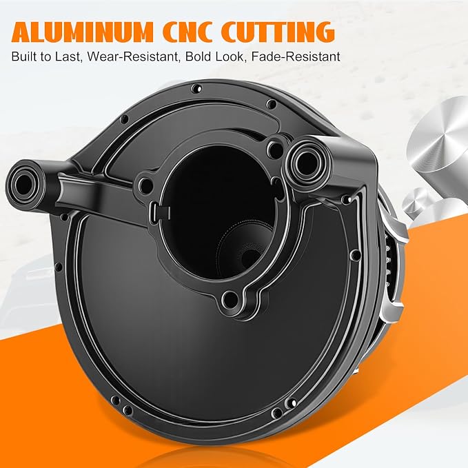 High Flow Air Cleaner Intake Filter Kit Air Filters Cover Drift Style - Image 7