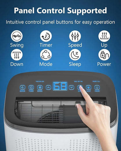 14000 BTU Portable Air Conditioner, Portable AC Unit - Image 4