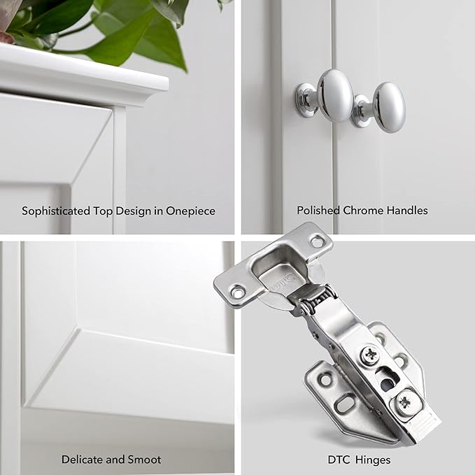 White Bathroom Wall Cabinet Over The Toilet Storage Cabinet, 24x30 Inch Wood Medicine Cabinets Wall Mounted Bathroom Cabinet with Doors for Laundry Room, Bedroom Kitchen