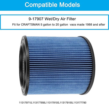MZY LLC 2 Pack 17907 Cartridge Filter - Image 3