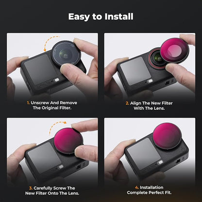 K&F CONCEPT ND/PL Filter Kit Compatible - Image 5