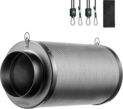 VIVOSUN 4 Inch Air Carbon Filter Smelliness Control by VIVOSUN
