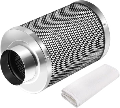 Air Carbon Filter Odor Control, Reversible Flange, Pre-Filter Included by Unknown
