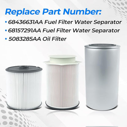 6.7L Cummins Fuel Filter Water Separator set - Image 2