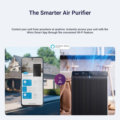 WINIX 5510 Air Purifier for Home Large Room Up to 1881 Ft² in 1 Hr, True HEPA - Image 4