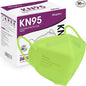 Miuphro KN95 Face Mask 50 Pack, Disposable Respirator Masks, 5 Layer Design by Miuphro